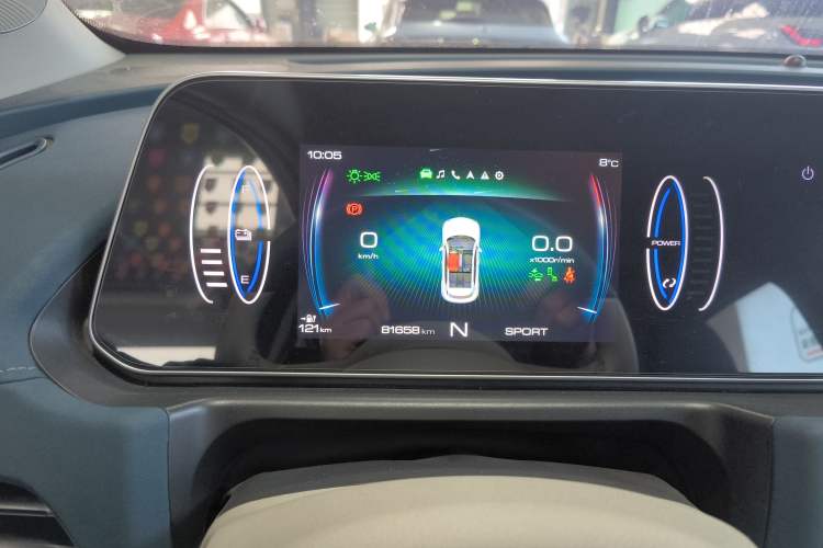 Used ORA Good Cat 2021 400km Standard Range Athena Edition Lithium-Ion Battery Instrument Cluster