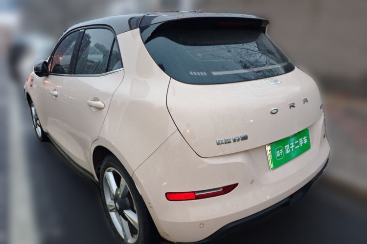 Used ORA Good Cat 2021 400km Standard Range Athena Edition Lithium-Ion Battery Rear Left 45 Deg