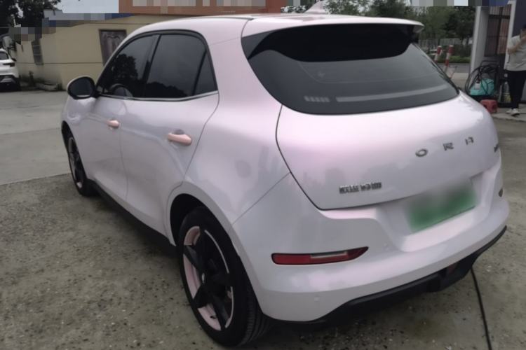 Used ORA Good Cat 2021 400km Standard Range Venus Edition Lithium-Ion Battery Rear Left 45 Deg