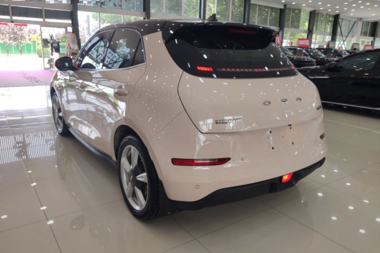 Used ORA Good Cat 2021 400km Standard Range Venus Edition Lithium Iron Phosphate Rear Left 45 Deg