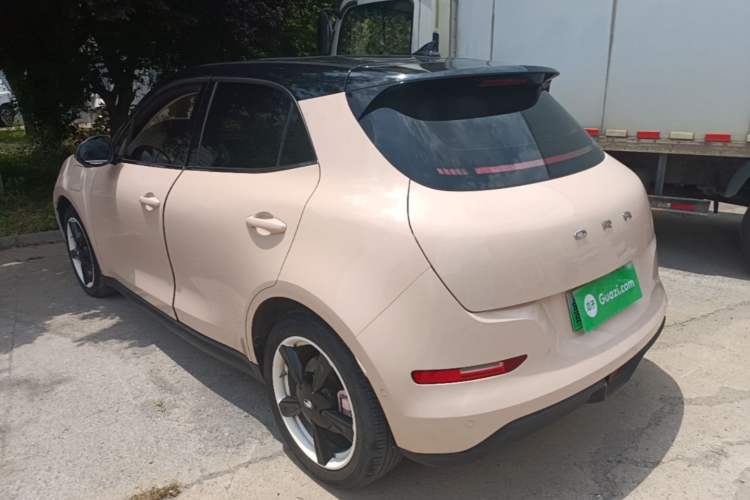 Used ORA Good Cat 2021 400km Standard Range Venus Edition Lithium Iron Phosphate Rear Left 45 Deg