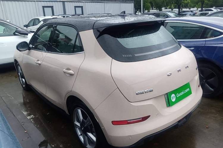 Used ORA Good Cat 2021 400km Standard Range Athena Edition Lithium-Ion Battery Rear Left 45 Deg