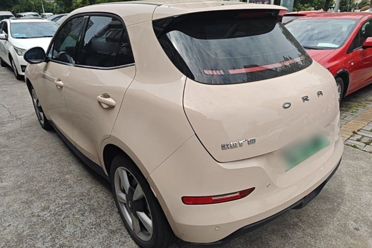 Used ORA Good Cat 2021 400km Standard Range Venus Edition Lithium Iron Phosphate Rear Left 45 Deg