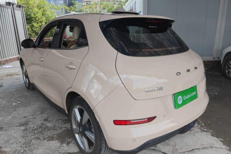 Used ORA Good Cat 2021 400km Standard Range Venus Edition Lithium Iron Phosphate Rear Left 45 Deg