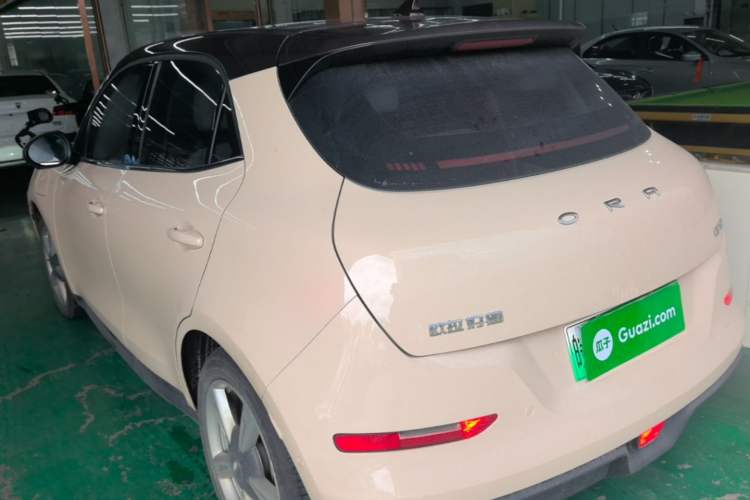 Used ORA Good Cat 2021 400km Standard Range Athena Edition Lithium-Ion Battery Rear Left 45 Deg