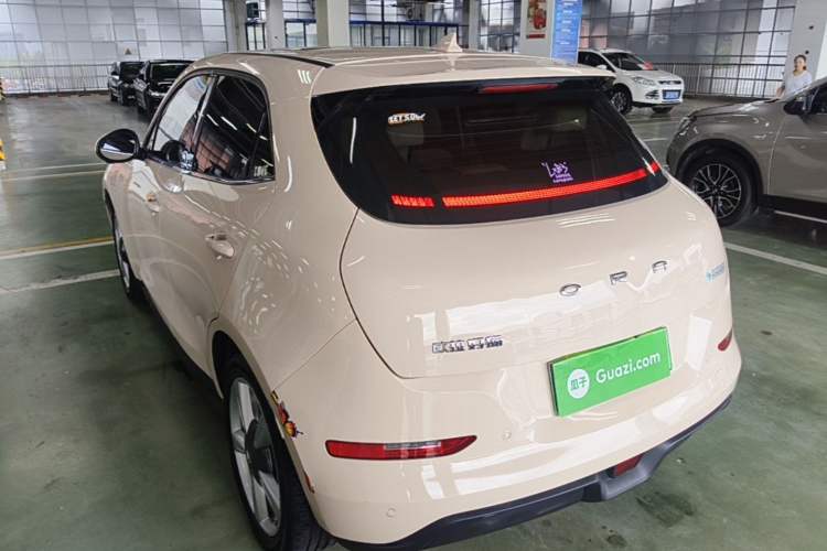 Used ORA Good Cat 2021 400km Standard Range Venus Edition Lithium Iron Phosphate Rear Left 45 Deg