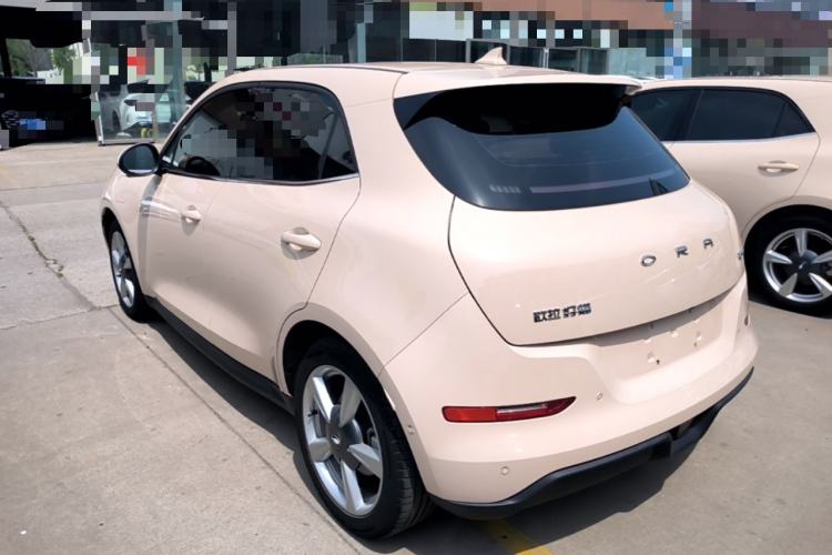 Used ORA Good Cat 2021 500km Long-Range Poseidon Edition Lithium-Ion Battery Rear Left 45 Deg