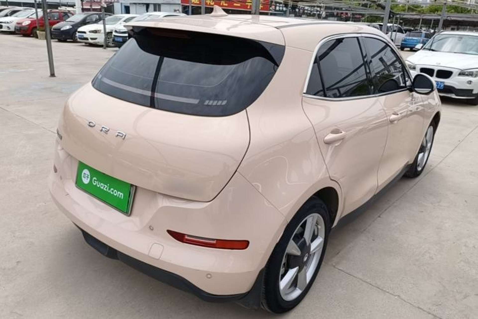 Used ORA Good Cat 2021 400km Standard Range Venus Edition Lithium-Ion Battery Rear Right 45 Deg
