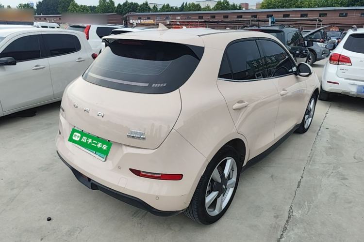 Used ORA Good Cat 2021 400km Standard Range Venus Edition Lithium-Ion Battery Rear Right 45 Deg