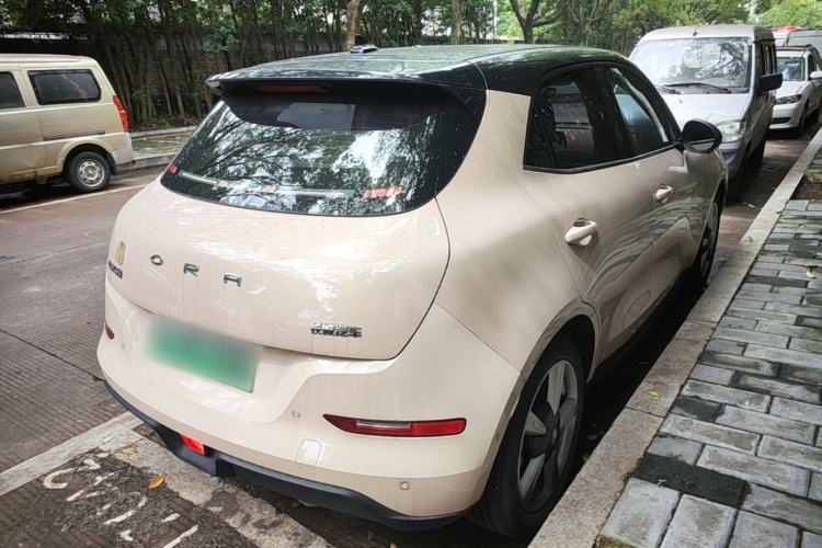 Used ORA Good Cat 2021 500km Long-Range Poseidon Edition Lithium-Ion Battery Rear Right 45 Deg