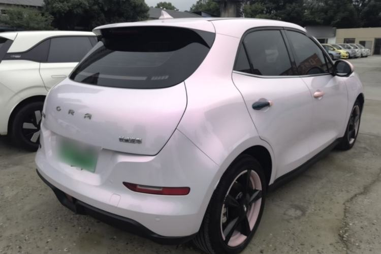 Used ORA Good Cat 2021 400km Standard Range Venus Edition Lithium-Ion Battery Rear Right 45 Deg
