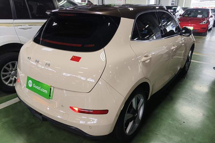 Used ORA Good Cat 2021 400km Standard Range Athena Edition Lithium Iron Phosphate Rear Right 45 Deg