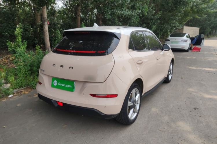 Used ORA Good Cat 2021 400km Standard Range Athena Edition Lithium-Ion Battery Rear Right 45 Deg