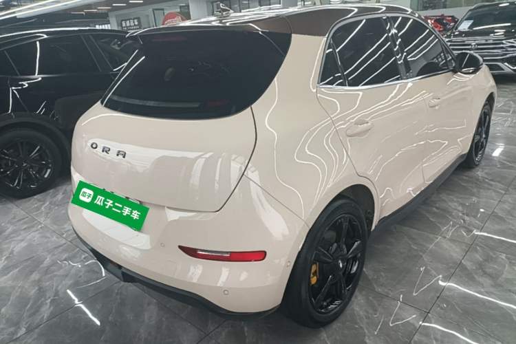 Used ORA Good Cat 2021 500km Long-Range Poseidon Edition Lithium-Ion Battery Rear Right 45 Deg