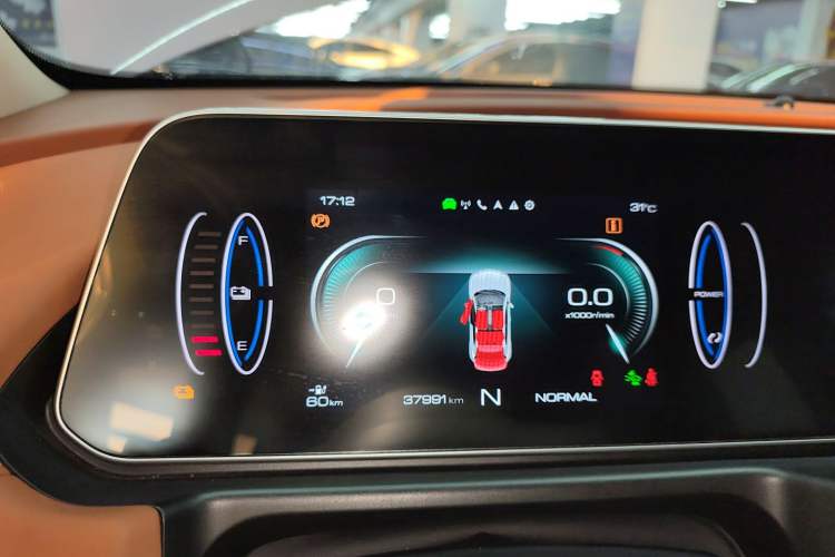 Used ORA Good Cat 2021 400km Standard Range Athena Edition Lithium-Ion Battery Instrument Cluster