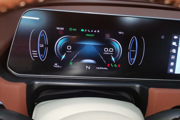 Used ORA Good Cat 2021 500km Long-Range Poseidon Edition Lithium-Ion Battery Instrument Cluster