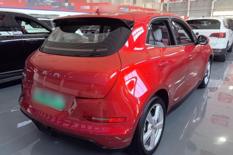 Used ORA Good Cat 2021 400km Standard Range Venus Edition Lithium-Ion Battery Rear Right 45 Deg