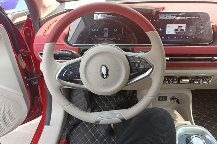 Used ORA Good Cat 2021 400km Standard Range Venus Edition Lithium Iron Phosphate Steering Wheel