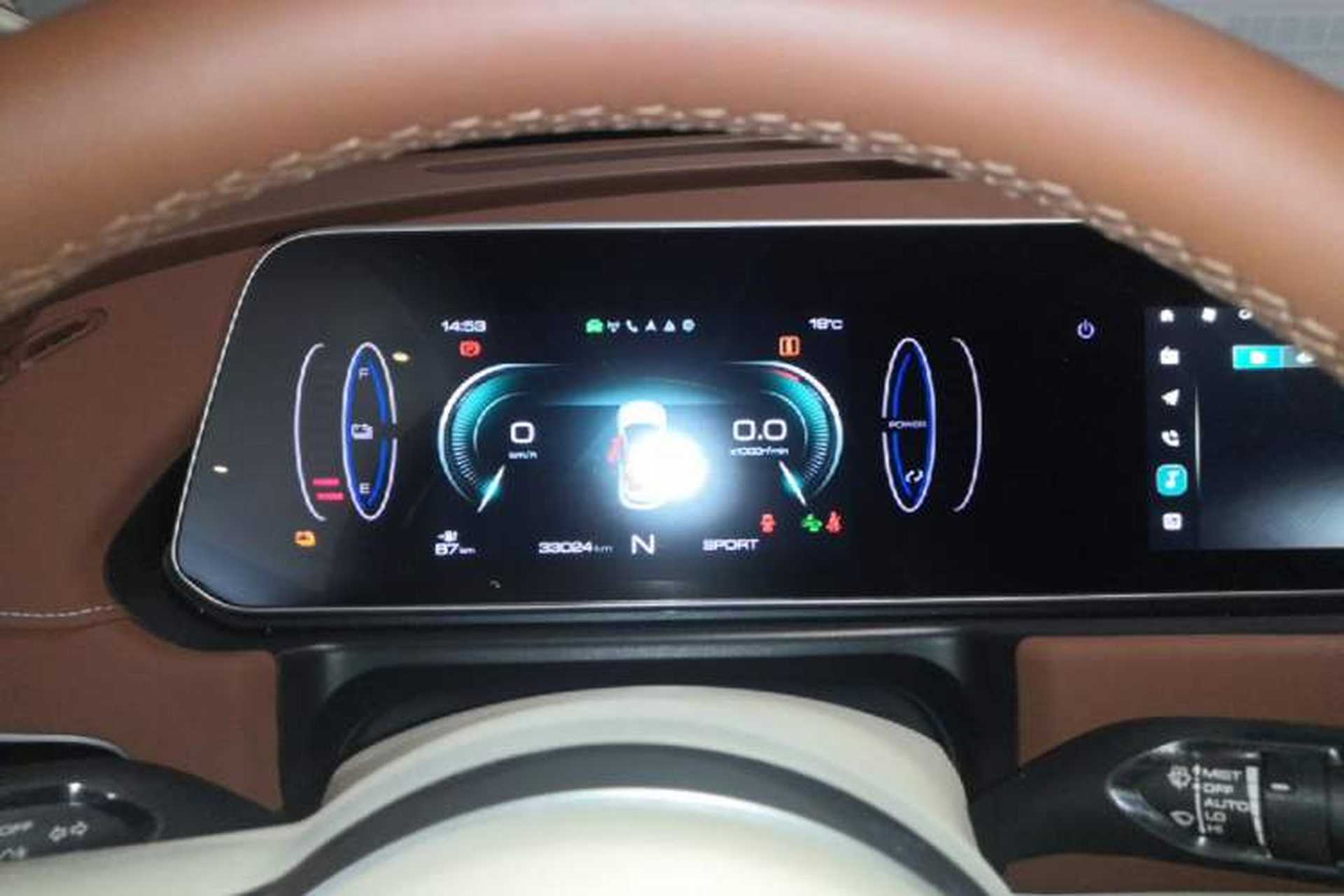 Used ORA Good Cat 2021 400km Standard Range Venus Edition Lithium-Ion Battery Instrument Cluster