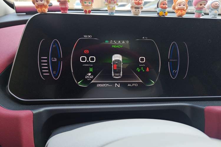 Used ORA Good Cat 2021 400km Standard Range Athena Edition Lithium-Ion Battery Instrument Cluster