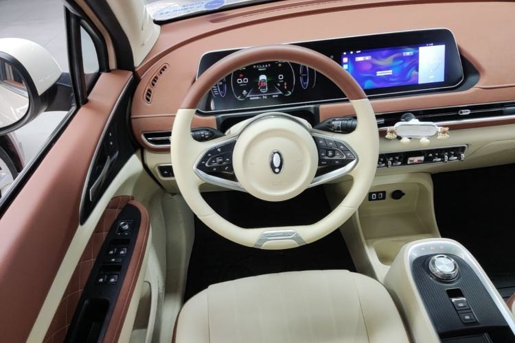 Used ORA Good Cat 2021 400km Standard Range Venus Edition Lithium Iron Phosphate Steering Wheel