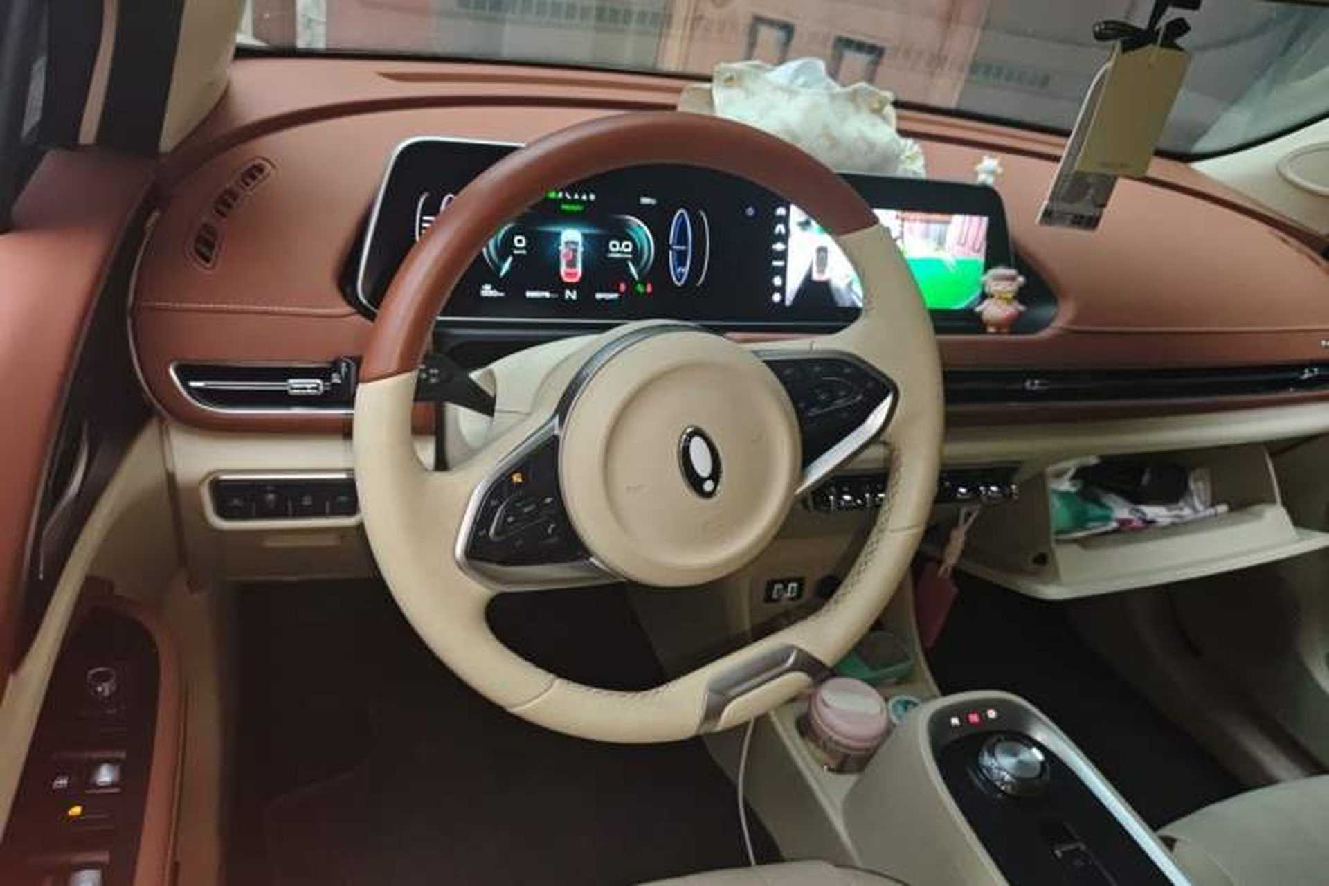 Used ORA Good Cat 2021 400km Standard Range Muse Edition Lithium-Ion Battery Steering Wheel