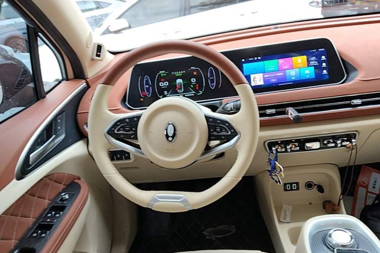 Used ORA Good Cat 2021 400km Standard Range Muse Edition Lithium-Ion Battery Steering Wheel