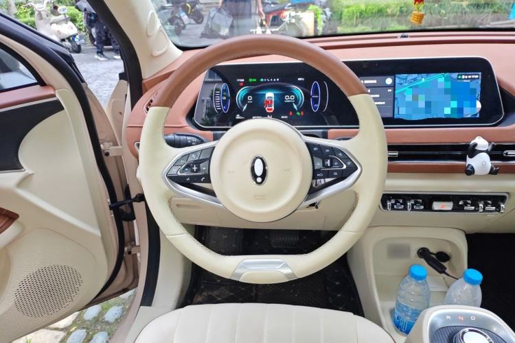 Used ORA Good Cat 2021 400km Standard Range Venus Edition Lithium Iron Phosphate Steering Wheel