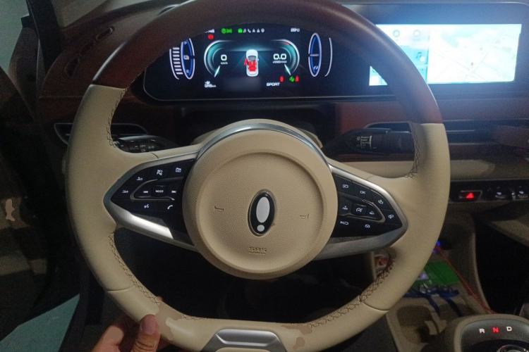 Used ORA Good Cat 2021 400km Standard Range Athena Edition Lithium-Ion Battery Steering Wheel