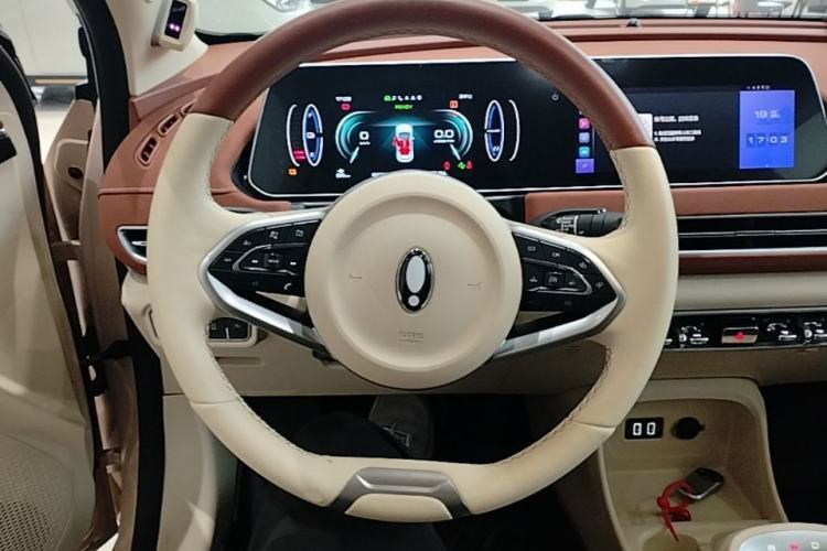Used ORA Good Cat 2021 400km Standard Range Athena Edition Lithium Iron Phosphate Steering Wheel