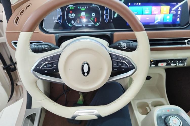 Used ORA Good Cat 2021 400km Standard Range Venus Edition Lithium Iron Phosphate Steering Wheel