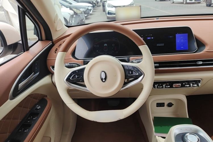 Used ORA Good Cat 2021 400km Standard Range Venus Edition Lithium Iron Phosphate Steering Wheel
