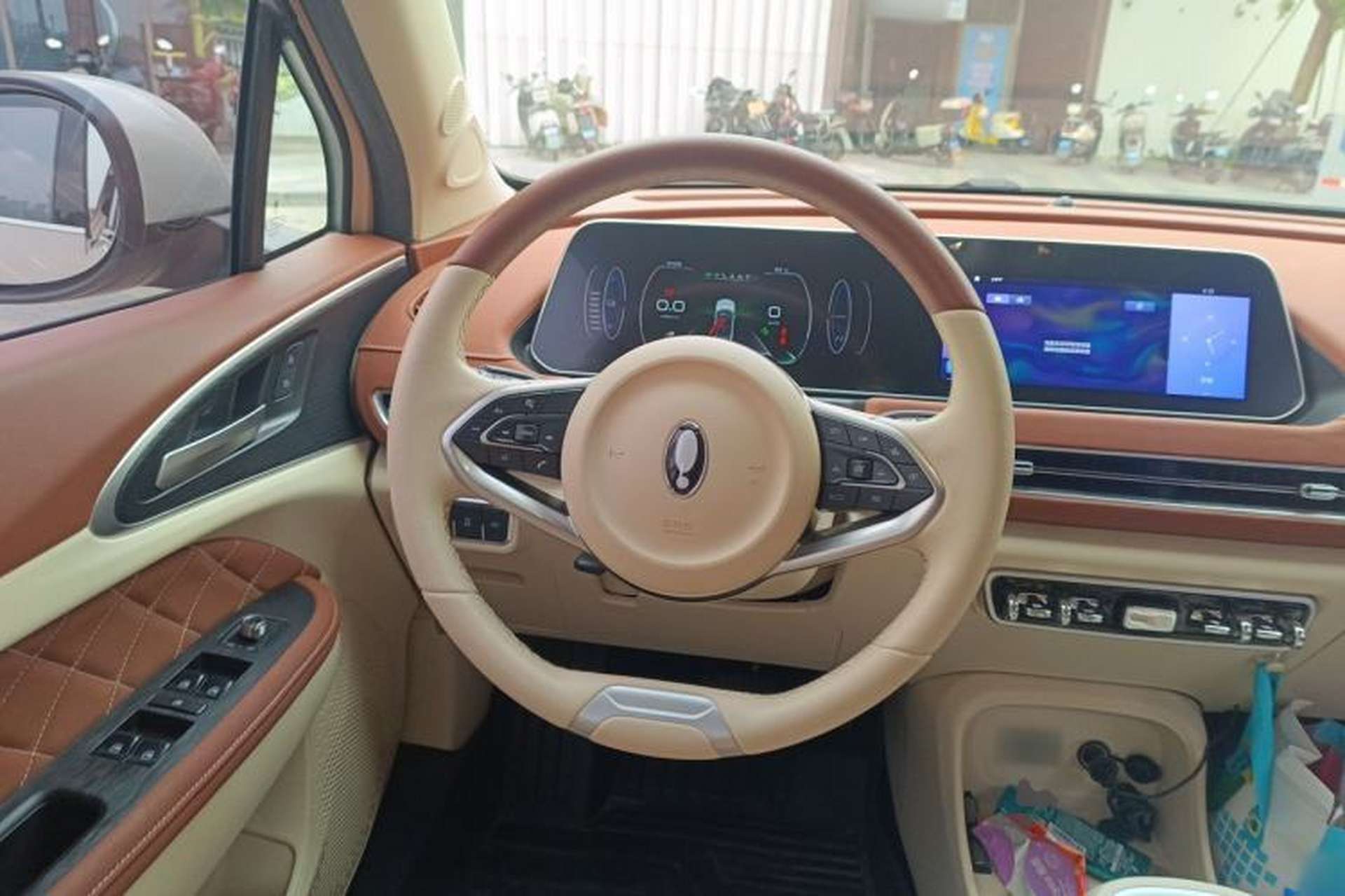 Used ORA Good Cat 2021 400km Standard Range Venus Edition Lithium-Ion Battery Steering Wheel