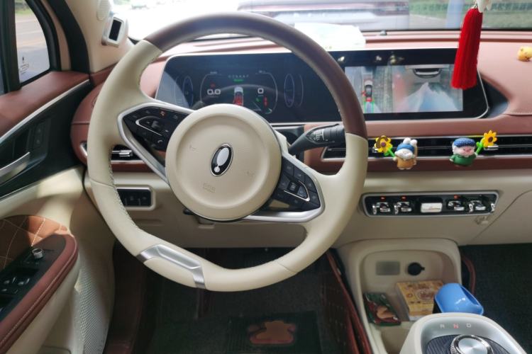 Used ORA Good Cat 2021 500km Long-Range Apollo Edition Ternary Lithium Steering Wheel