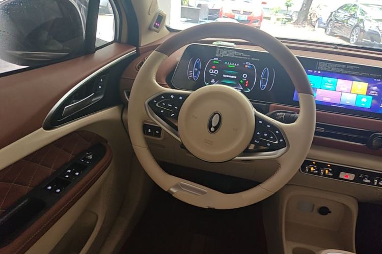 Used ORA Good Cat 2021 400km Standard Range Athena Edition Lithium Iron Phosphate Steering Wheel
