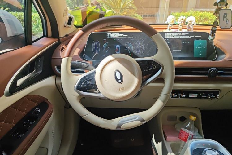 Used ORA Good Cat 2021 400km Standard Range Athena Edition Lithium Iron Phosphate Steering Wheel