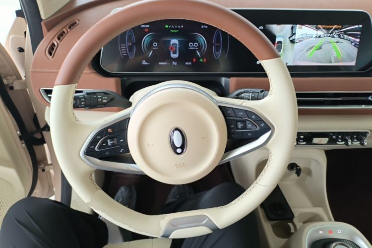 Used ORA Good Cat 2021 400km Standard Range Venus Edition Lithium Iron Phosphate Steering Wheel