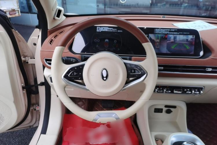 Used ORA Good Cat 2021 400km Standard Range Athena Edition Lithium Iron Phosphate Steering Wheel