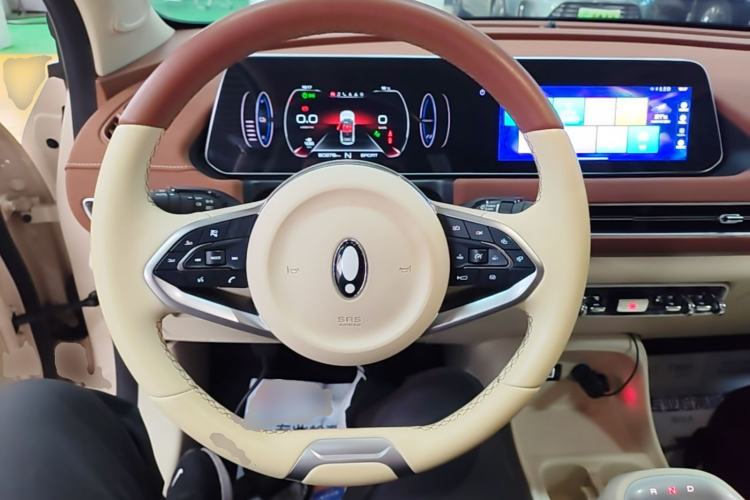 Used ORA Good Cat 2021 400km Standard Range Venus Edition Lithium Iron Phosphate Steering Wheel