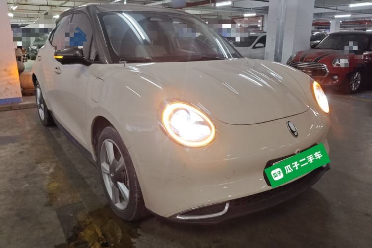 Used ORA Good Cat 2021 400km Standard Range Venus Edition Lithium-Ion Battery Front Right 45 Deg