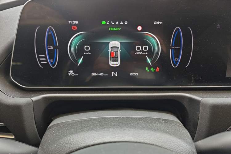Used ORA Good Cat 2021 400km Standard Range Athena Edition Lithium Iron Phosphate Instrument Cluster