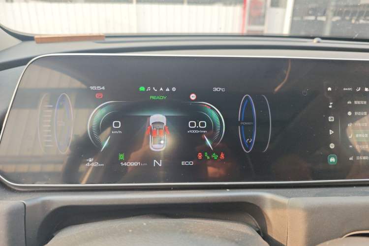 Used ORA Good Cat 2021 500km Long-Range Poseidon Edition Lithium-Ion Battery Instrument Cluster