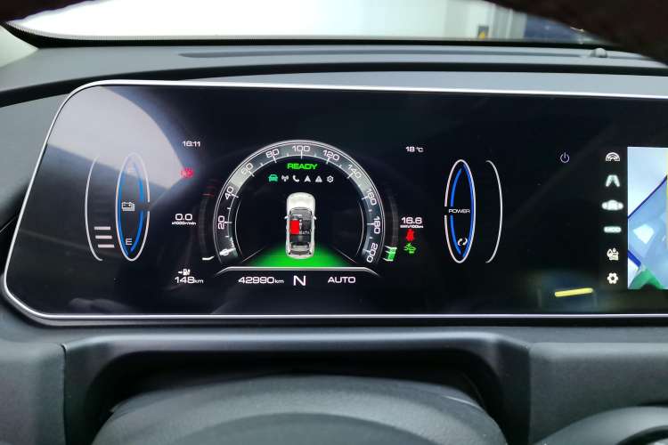 Used ORA Good Cat 2021 500km Long-Range Apollo Edition Ternary Lithium Instrument Cluster