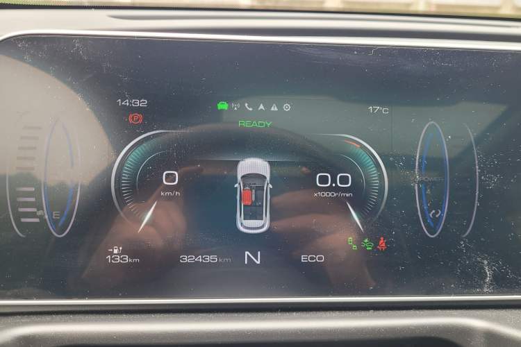 Used ORA Good Cat 2021 400km Standard Range Athena Edition Lithium Iron Phosphate Odometer Close Up