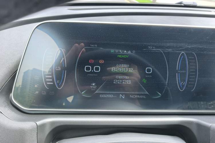 Used ORA Good Cat 2021 400km Standard Range Venus Edition Lithium-Ion Battery Odometer Close Up