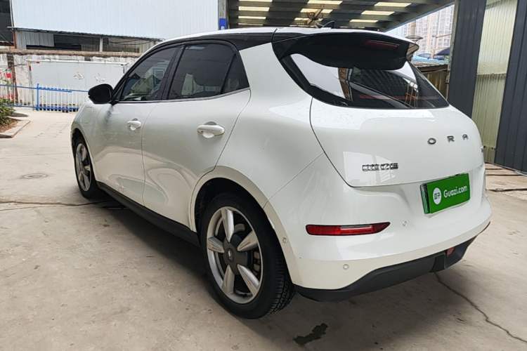 Used ORA Good Cat 2021 500km Long-Range Poseidon Edition Lithium-Ion Battery Rear Left 45 Deg