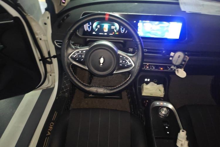 Used ORA Good Cat 2021 400km Standard Range Athena Edition Lithium Iron Phosphate Steering Wheel