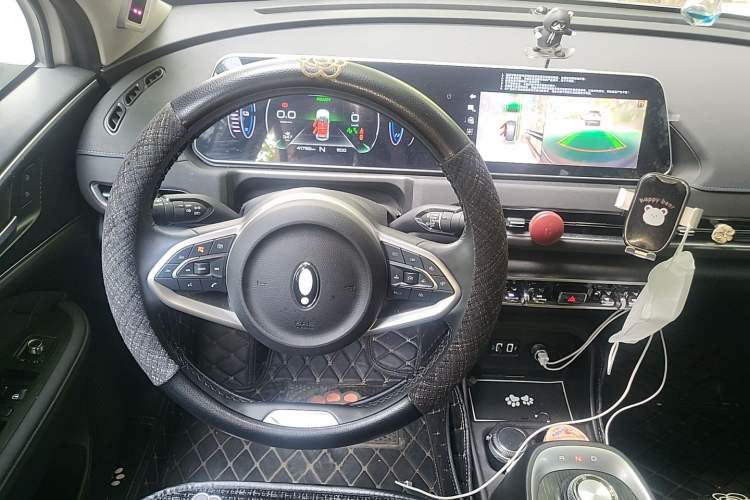 Used ORA Good Cat 2021 400km Standard Range Athena Edition Lithium Iron Phosphate Steering Wheel