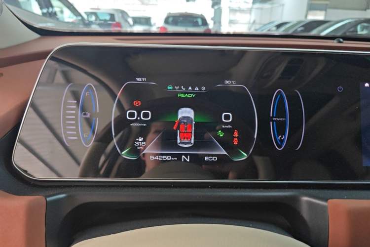 Used ORA Good Cat 2021 400km Standard Range Athena Edition Lithium Iron Phosphate Instrument Cluster