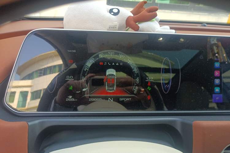 Used ORA Good Cat 2021 400km Standard Range Muse Edition Lithium-Ion Battery Instrument Cluster